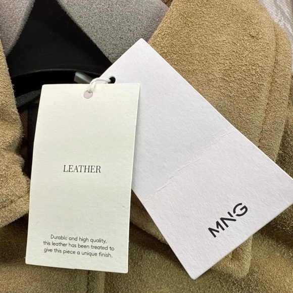 Mango Women’s Suede Leather Jacket, Small, NWT - Picture 14 of 16